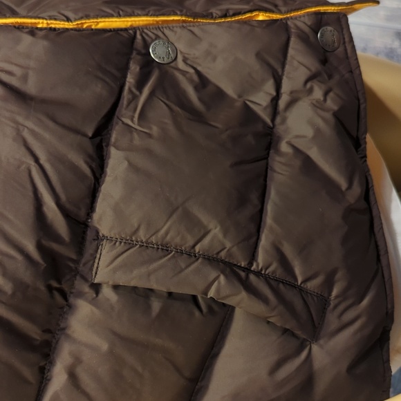 Le Tigre 80s Vintage Style Reversible Down/Feather filled Puffer Vest - Picture 6 of 12